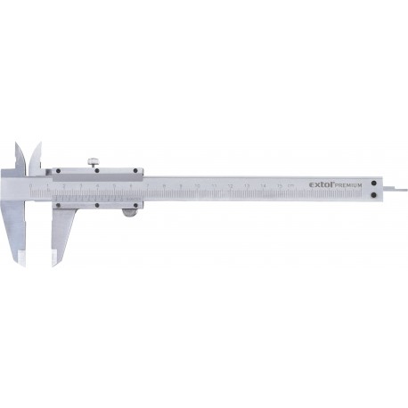 meradlo posuvné EXTOL 150mm skrut. 0,05